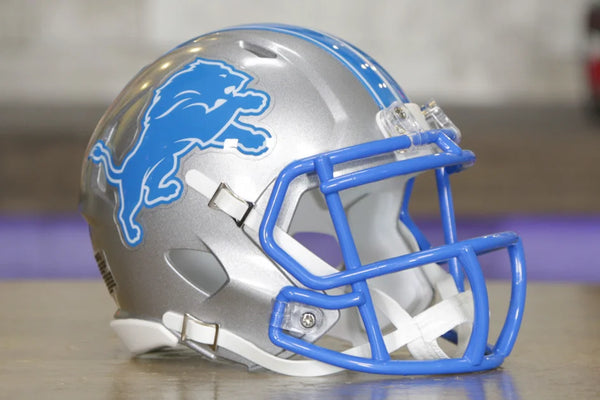 Detroit Lions Riddell Speed Mini Helmet – Green Gridiron, Inc