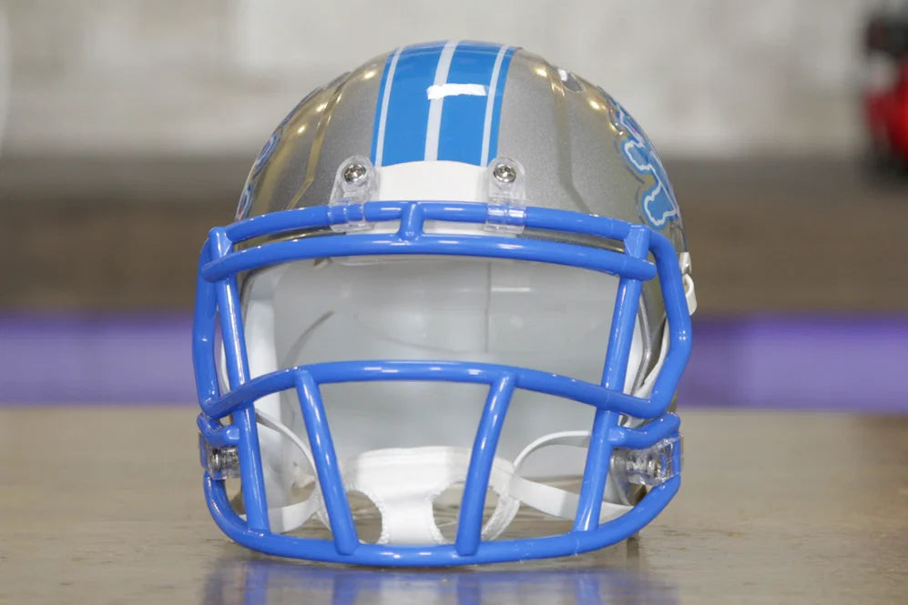 detroit lions mini football helmets Riddell NFL Detroit Lions Speed Mini Replica Helmet, OS