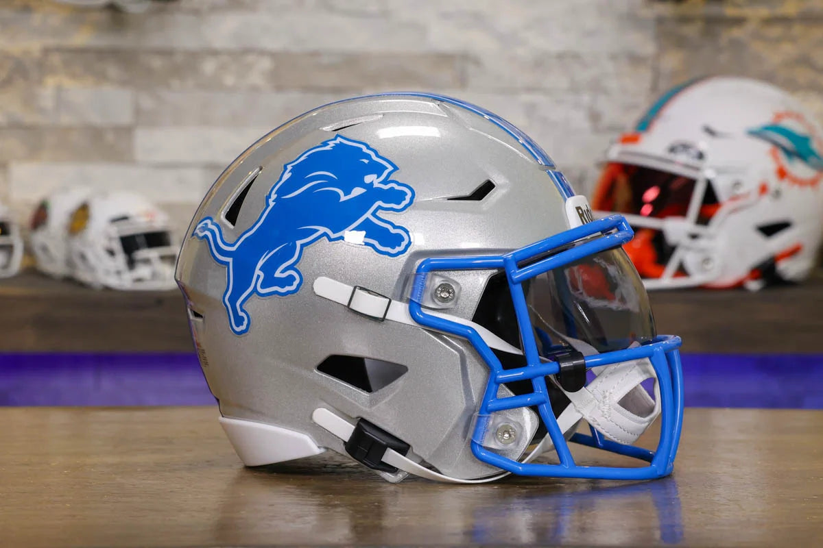 Detroit Lions Riddell SpeedFlex Mid-Size Helmet