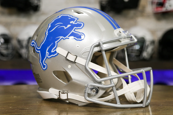 Detroit Lions Riddell Speed Authentic Helmet Detroit Lions Riddell Speed Authentic Helmet