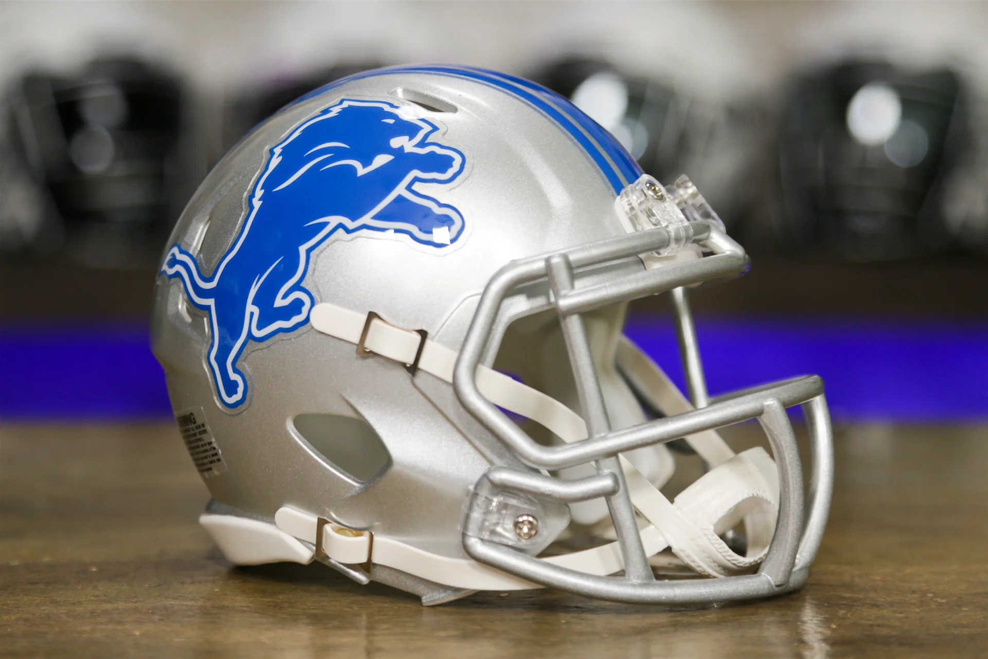 Detroit Lions Riddell Speed Mini Helmet Detroit Lions Riddell Speed Mini Helmet