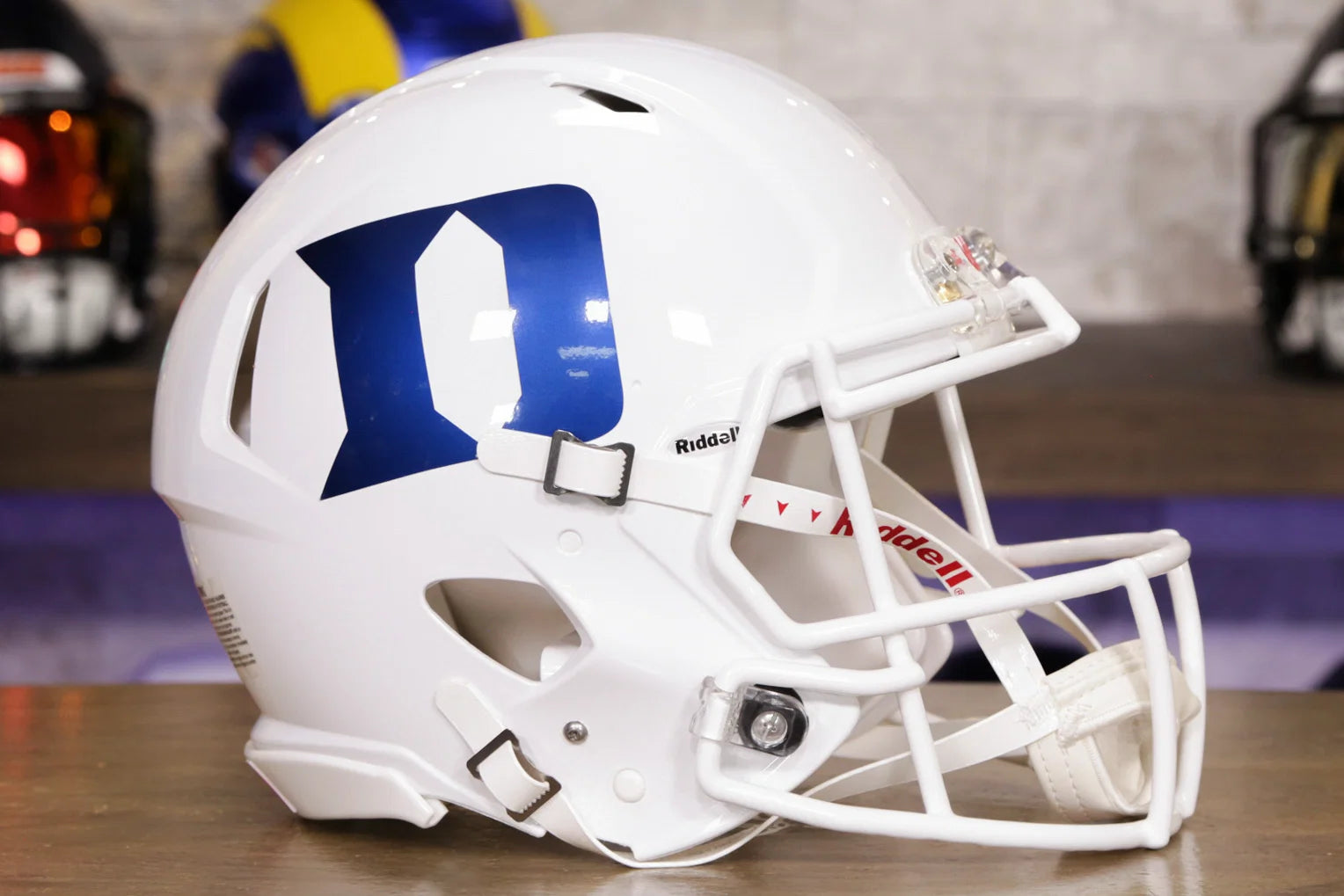 Duke Blue Devils Riddell Speed Authentic Helmet – Green Gridiron, Inc