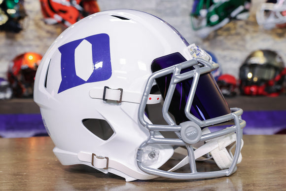 duke mini football helmet Blue Devils Riddell Speed The Speedy Cheetah field designs Usc Mini Helmet Duke Blue