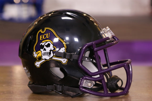 East Carolina Pirates Riddell Speed Mini Helmet - Black