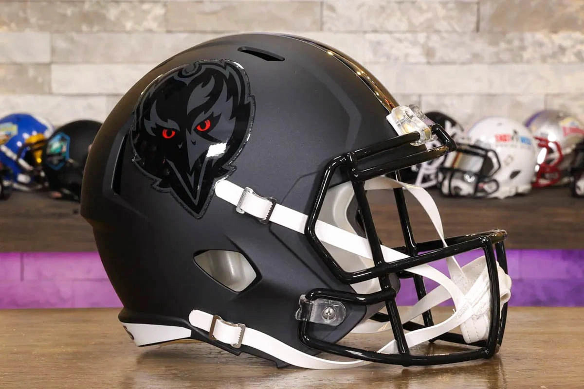 Baltimore Ravens Riddell Speed Display Helmet - Darkness