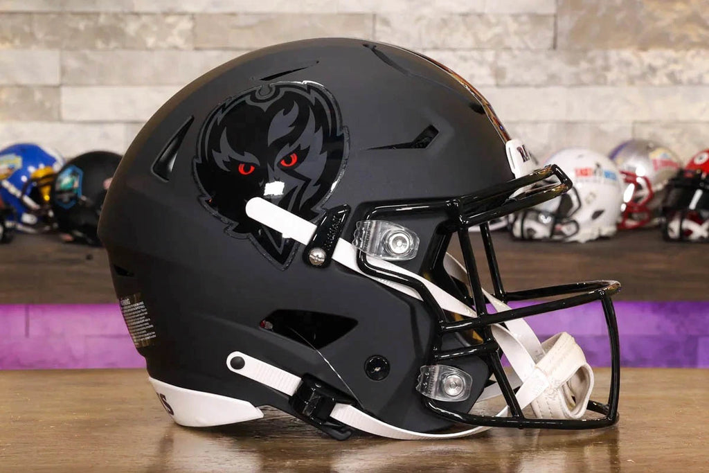 Baltimore Ravens Darkness Helmet On Field Alternate Authentic SpeedFlex