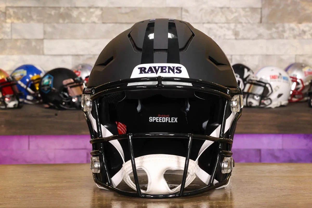 Baltimore Ravens Riddell SpeedFlex Helmet - Darkness – Green