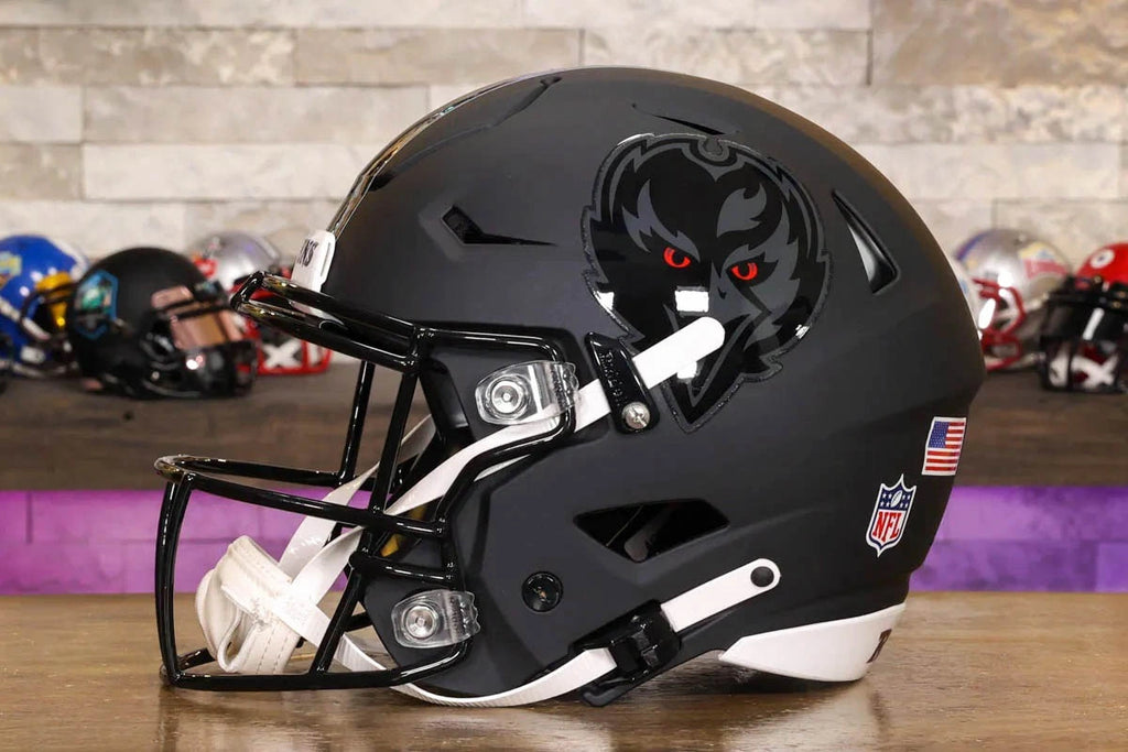 black chrome football helmet Baltimore Ravens Darkness On Field Alternate Authentic SpeedFlex guitar accessories Daiwa PR100 Baitcaster Reel What material are the Type:X-Spool