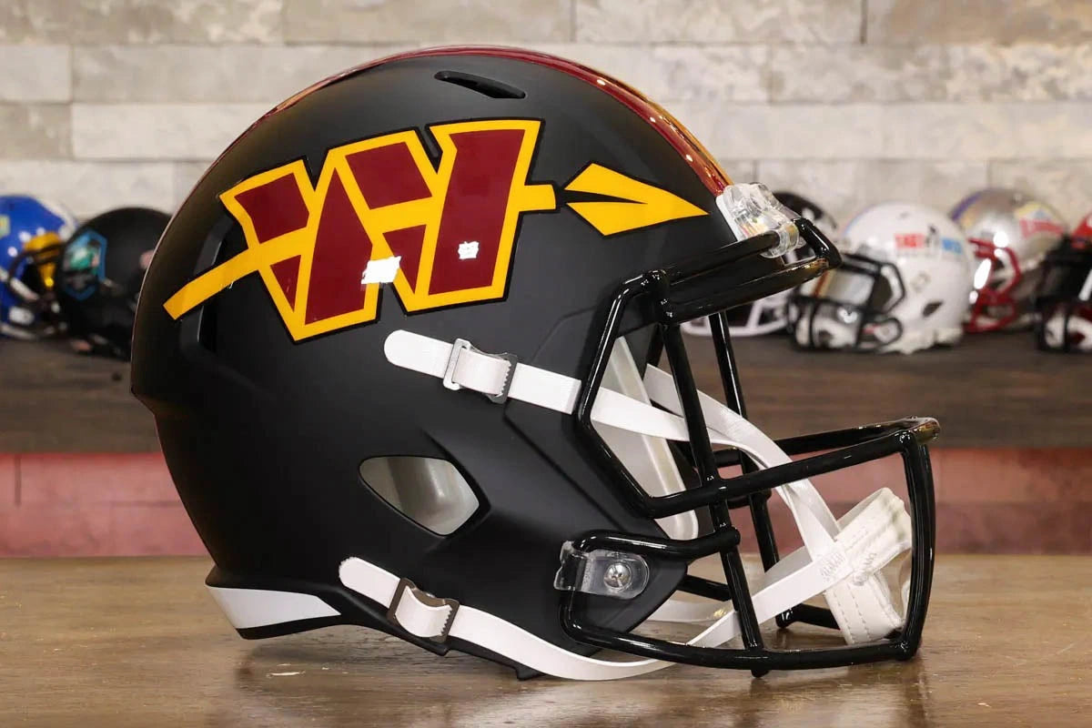 Washington Commanders Riddell Speed Display Helmet - Hail Raiser