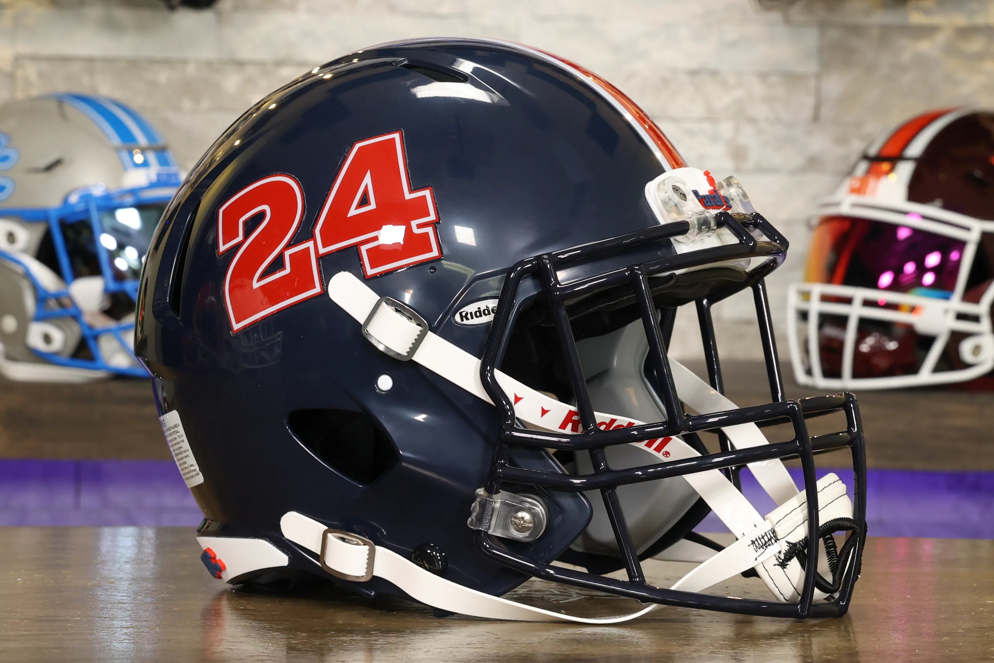 Florida Atlantic Owls Speed Authentic Helmet