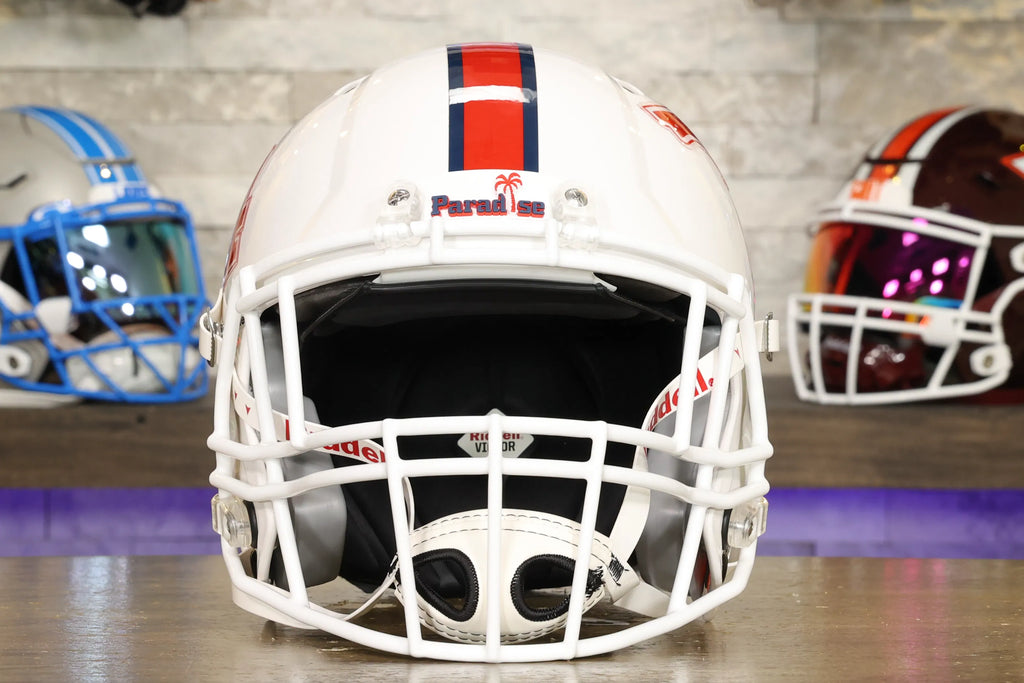american football the masters academy helmet Florida Atlantic Owls Speed Authentic Helmet