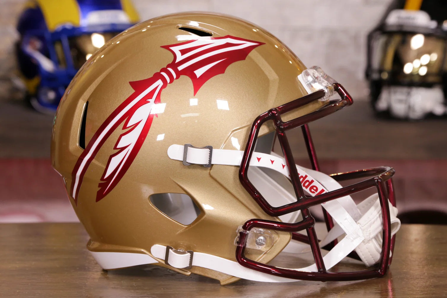 authentic florida state football helmet Florida State Seminoles Riddell Speed Display Helmet – Green Gridiron, Inc