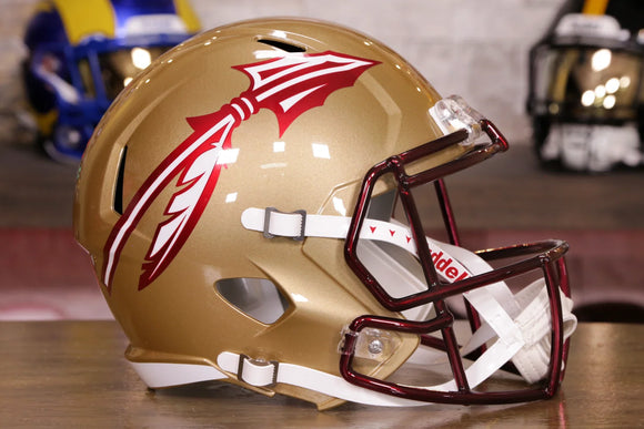 flordia state attire football team helmet Florida State: Vintage Shirt + Hoodie It is not to be used for play Florida State Seminoles Reveal New