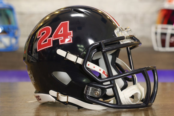 Florida Atlantic Owls Speed Mini Helmet - Navy