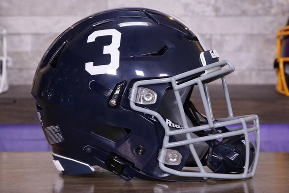 navy blue f7 football helmet Georgia Southern Eagles SpeedFlex Helmet