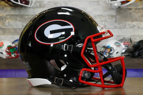 Georgia Bulldogs Riddell Speed Authentic Helmet - Black Alternate