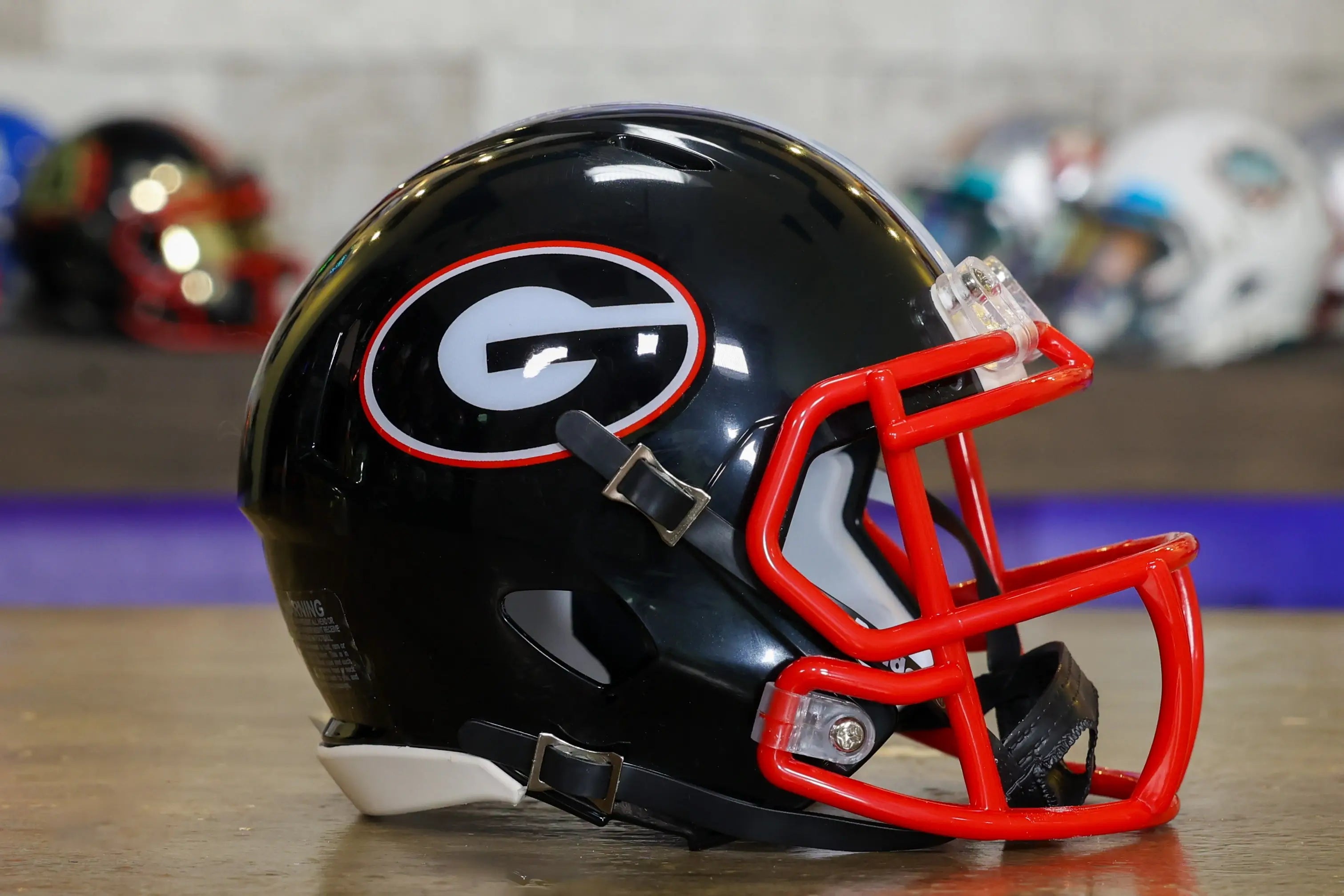 authentic uga football helmet Riddell Georgia Bulldogs Revolution Speed Full-Size  The Georgia Bulldogs Riddell SpeedFlex Authentic Helmet is made for the true Bulldogs fan Terrell Davis Signed Georgia Bulldogs
