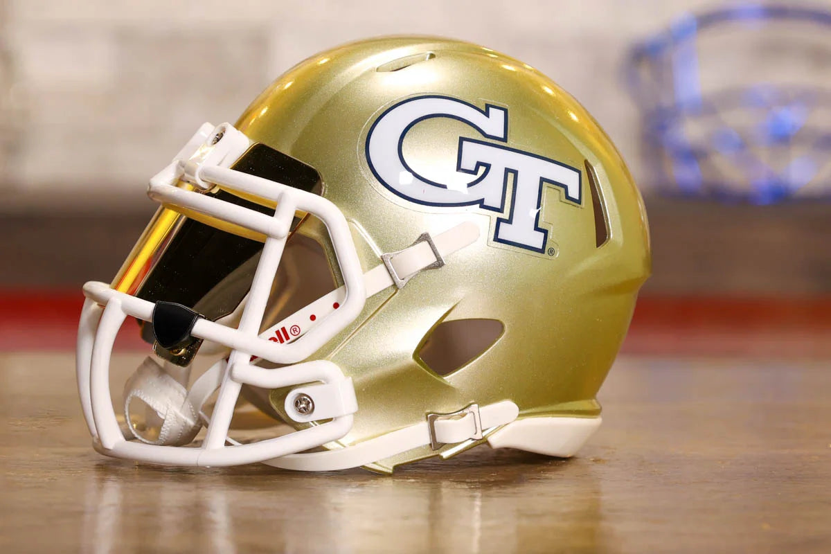 Georgia Tech Yellow Jackets Riddell Speed Mini Helmet