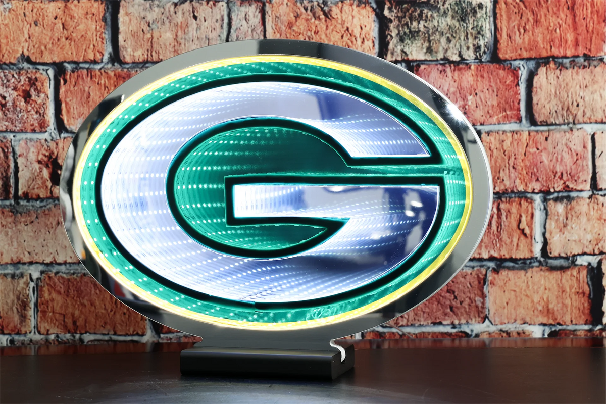 NFL LED Infinity Logo Light - Green Bay Packers – Green Gridiron, Inc.