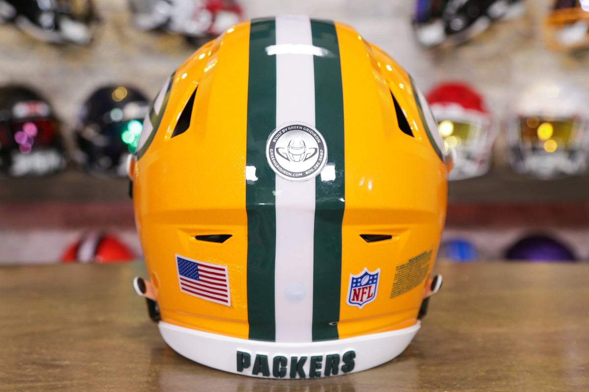 Packers Riddel Green Bay Packers Riddell SpeedFlex Helmet - GG Edition 00358 – Green ...