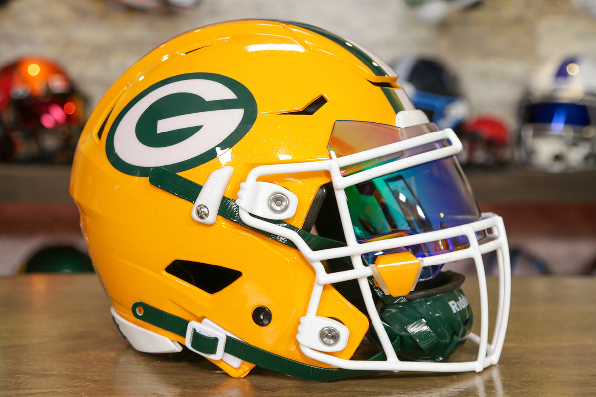 Packers Riddel Green Bay Packers Riddell SpeedFlex Helmet - GG Edition 00261 – Green ...
