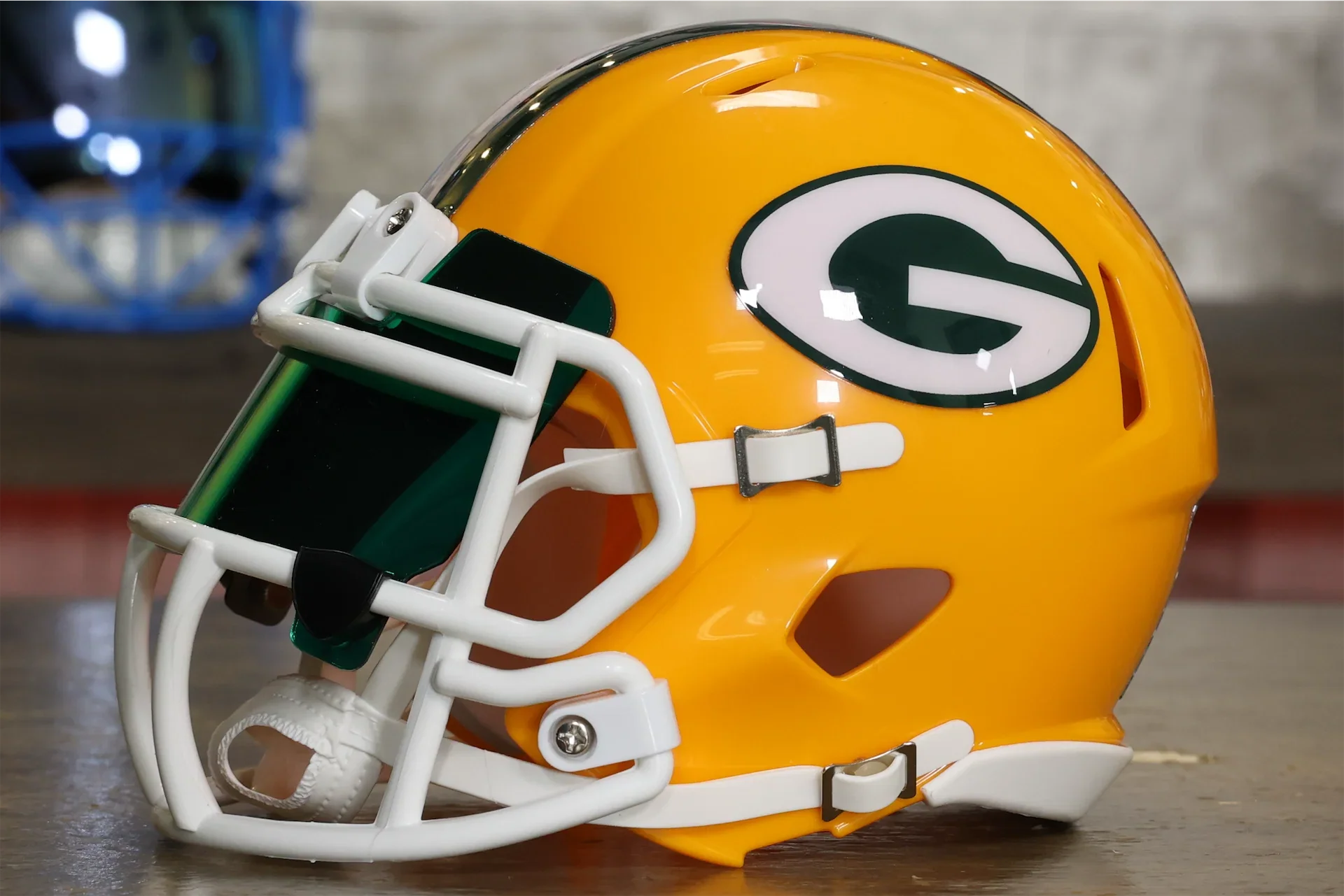 グリーンベイ・パッカーズ Green Bay Packers ヘルメット Green Bay Packers Riddell SpeedFlex Helmet – Green Gridiron, Inc.