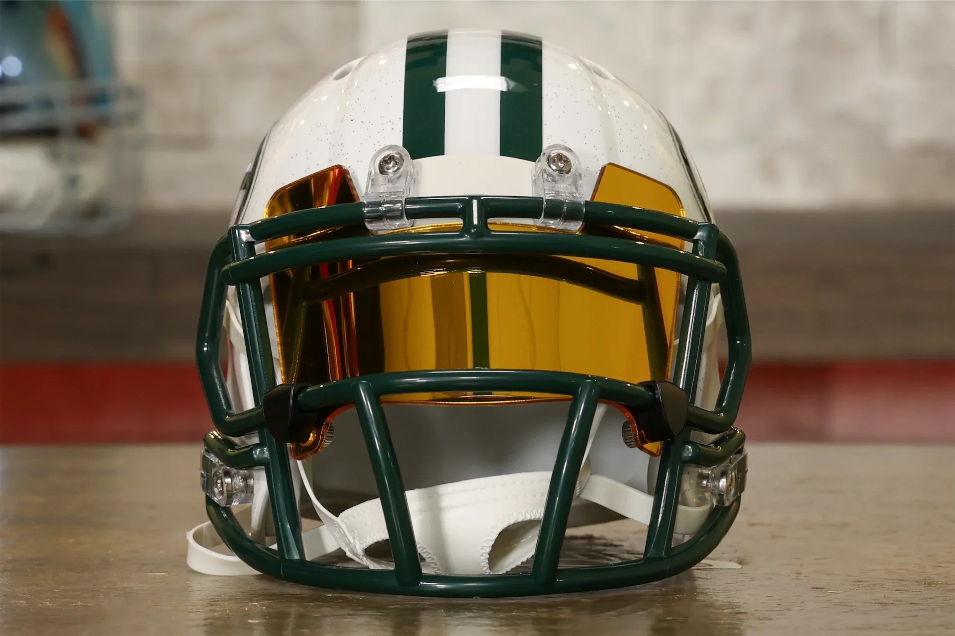 football helmet cart Green Bay Packers Riddell Speed Mini Helmet