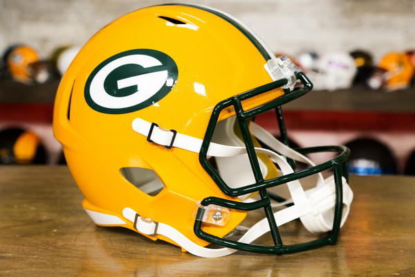 グリーンベイ・パッカーズ Green Bay Packers ヘルメット Green Bay Packers Riddell Speed Display Helmet – Green Gridiron, Inc.