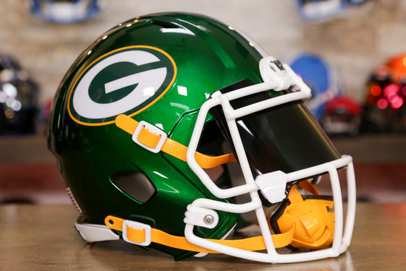 Green Bay Packers Riddell Speed Replica Helmet - GG Edition 00243