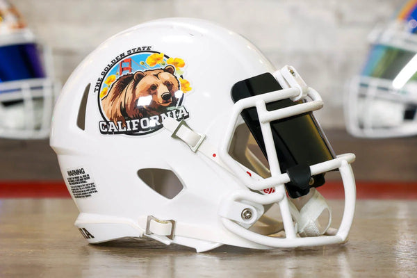 california high school football helmets State Mini Helmet