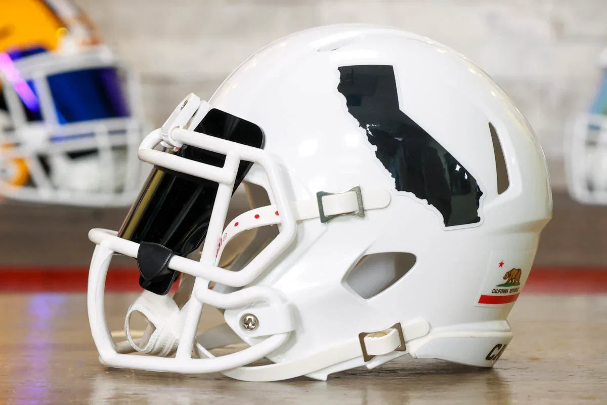 cal football white helmet State Mini Helmet