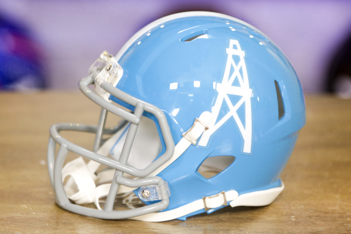 2010 riddell youth football helmets Houston Oilers Mini Speed 1960