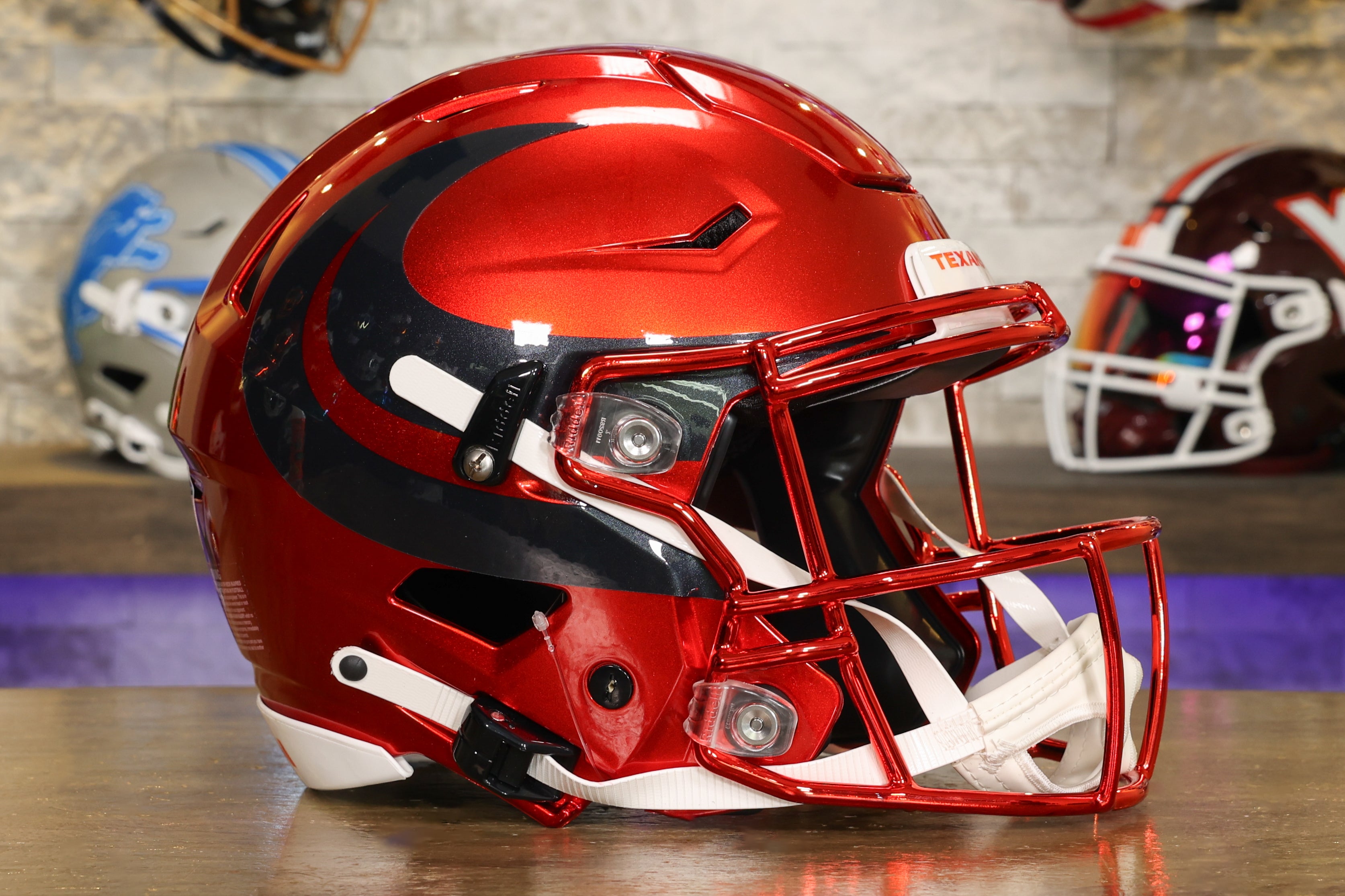 Houston Texans Riddell SpeedFlex Helmet Battle Red Alternate