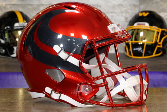 coolest football helmets nfl Houston Texans Riddell Speed Display Helmet
