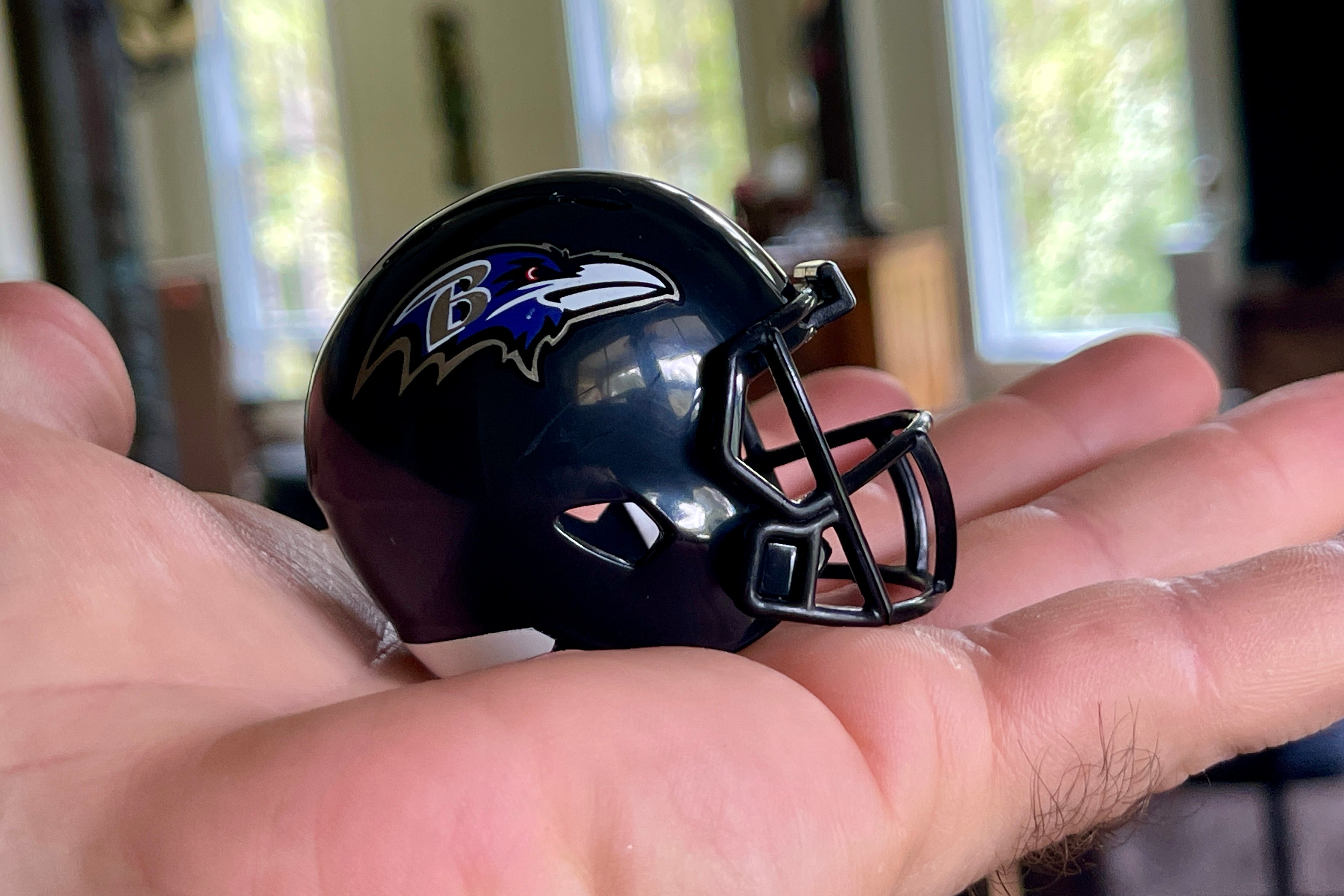 Casco Da Football Riddell Speed Pocket Pro - Replica 5cm, Collezionabile, Nuovo In Scatola - Foto 7