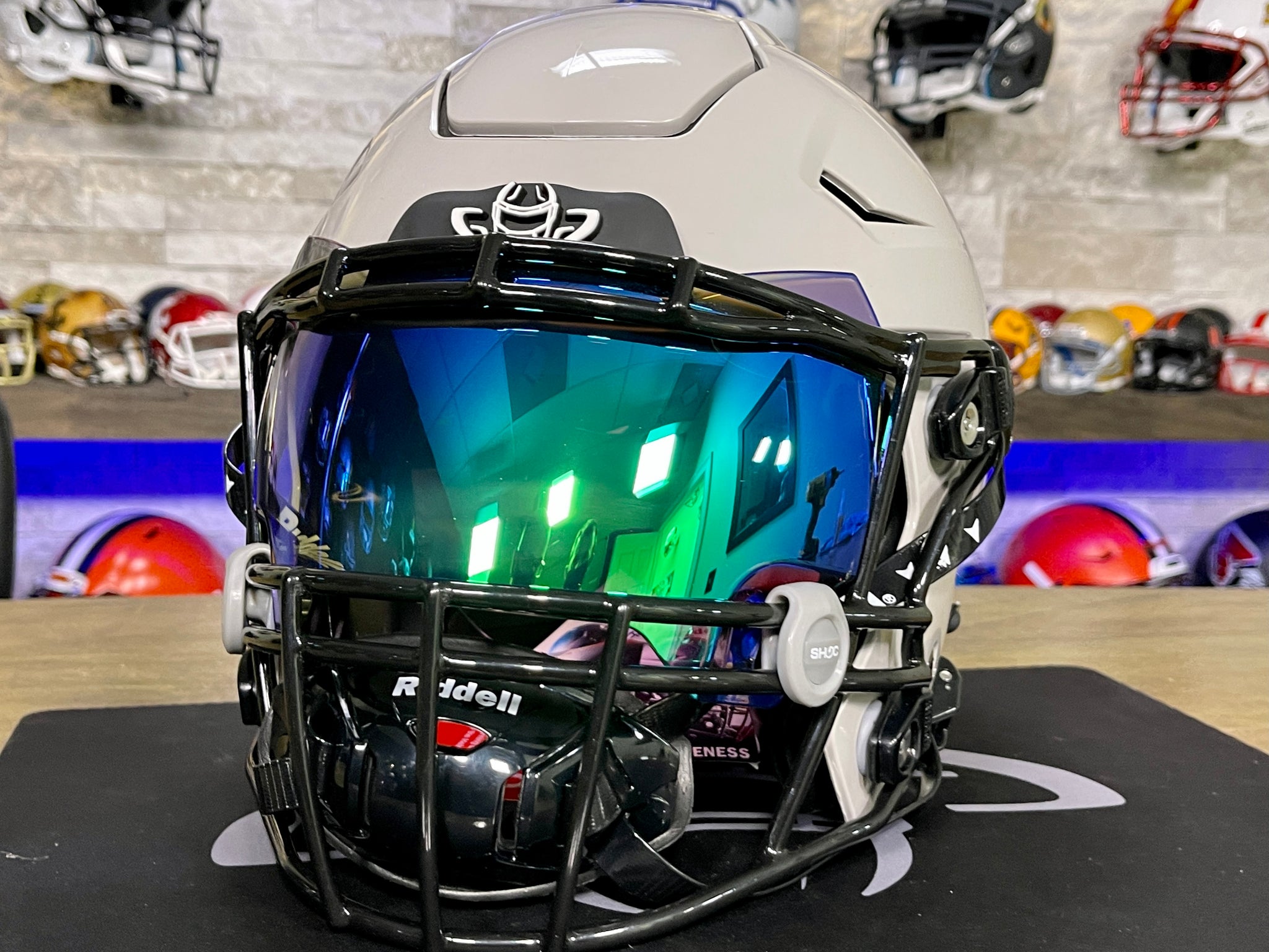 big 5 football helmet visors LOUDMOUTH Visor (Fits Adult & Youth) LOUDMOUTHGUARDS Riddell Victor SLEEFS Football Visors for Helmet