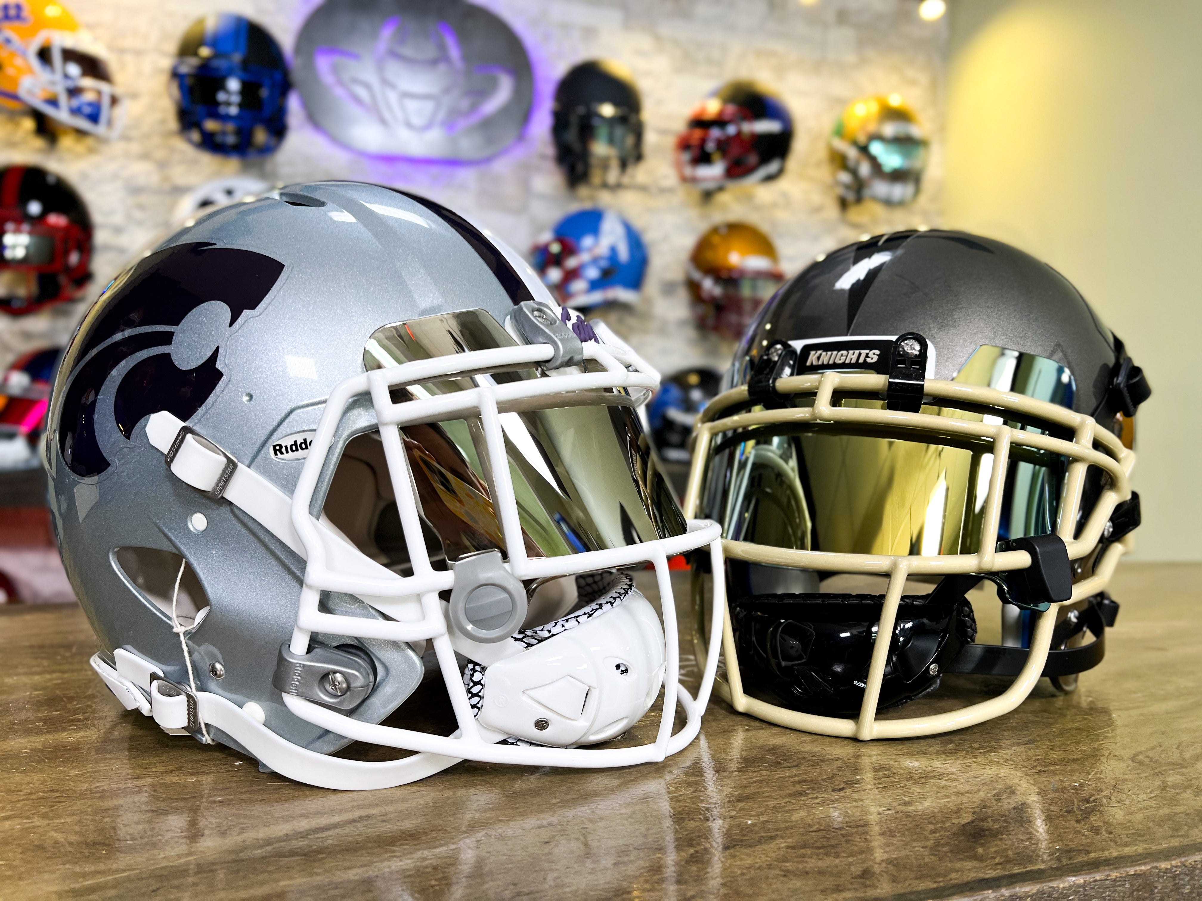 Unbranded Visor - Clear Silver – Green Gridiron, Inc.