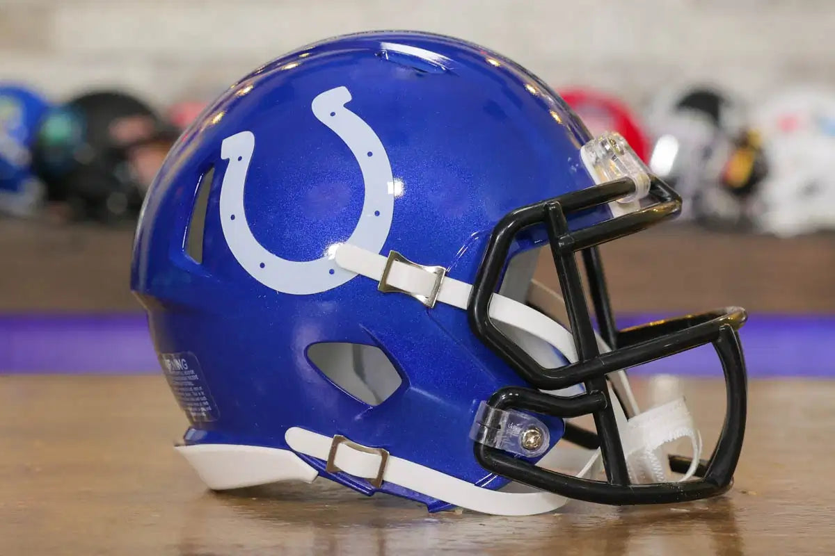 Indianapolis Colts Riddell Speed Mini Helmet - Rivalries