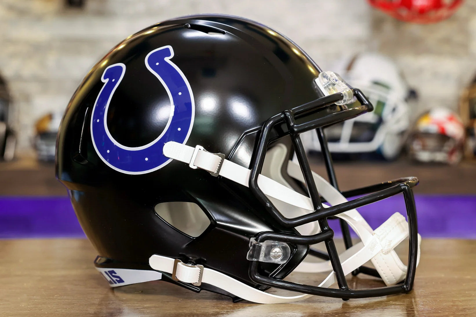 Indianapolis Colts Riddell Speed Display Helmet Indianapolis Colts Riddell Speed Display Helmet
