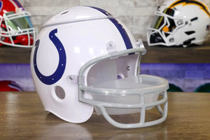 allintitle football snack helmet Indianapolis Colts Snack Helmet – Green Gridiron, Inc