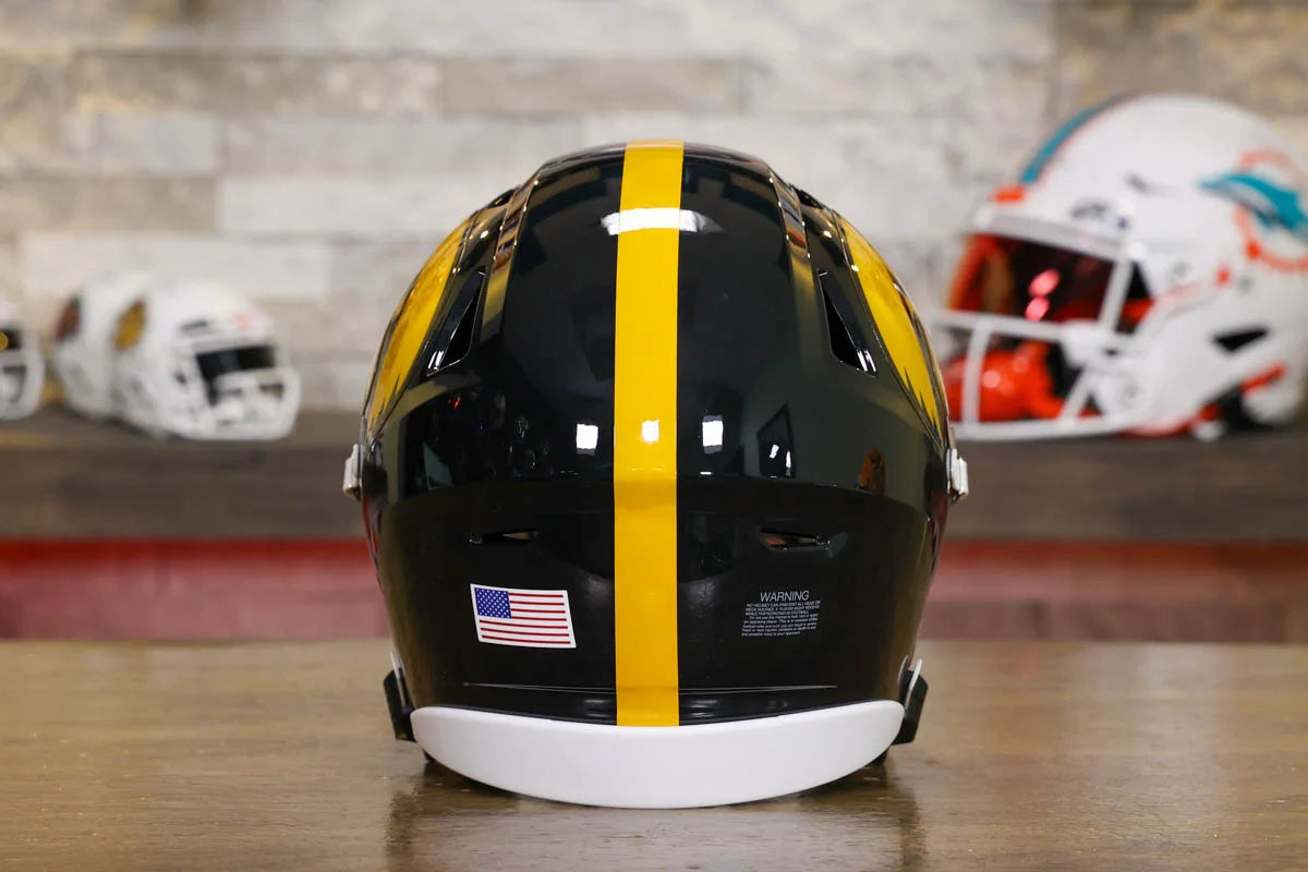 football bicycle helmet Iowa Hawkeyes Riddell SpeedFlex Mid-Size Helmet – Green Gridiron, Inc