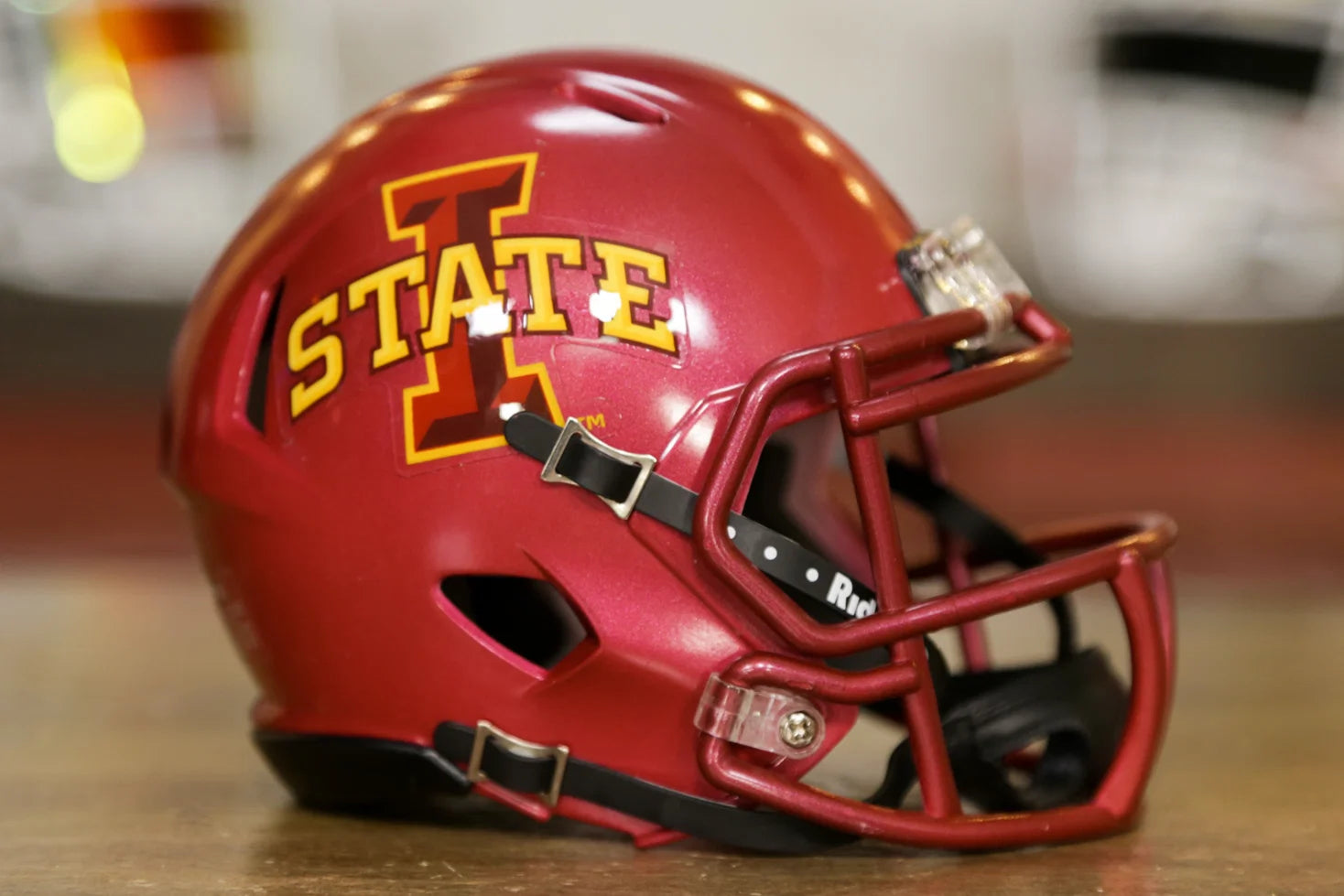 cyclone v2 football helmet Iowa State Cyclones Mini Speed