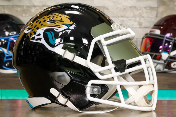 Jacksonville Jaguars Riddell Speed Display Helmet - GG Edition
