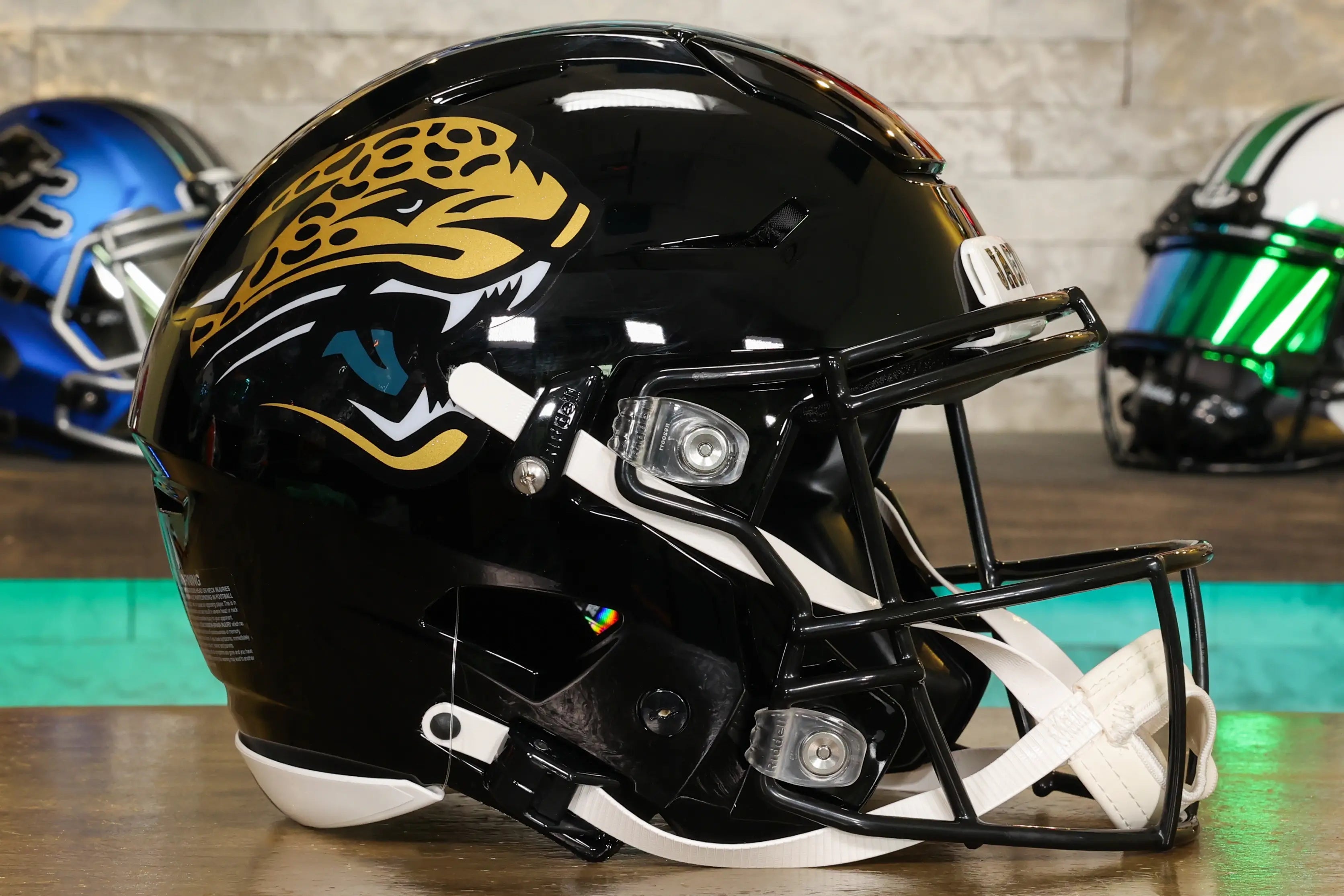 Jacksonville Jaguars Riddell SpeedFlex Helmet 1995-2012 Throwback