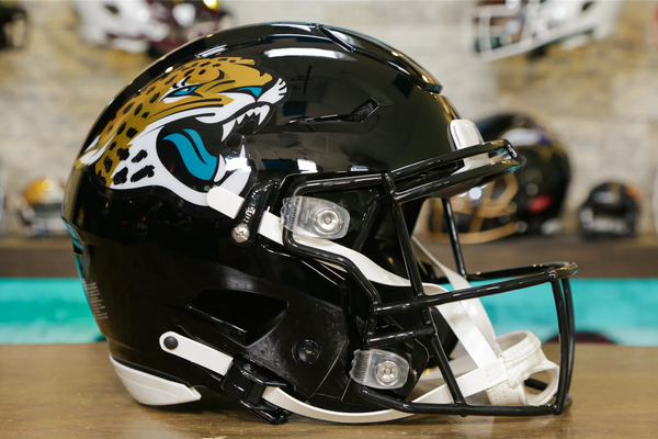Jacksonville Jaguars Riddell Authentic Full Size SpeedFlex Football Helmet