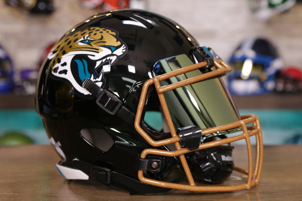 69ers football helmet Jacksonville Jaguars Riddell Speed Display Helmet