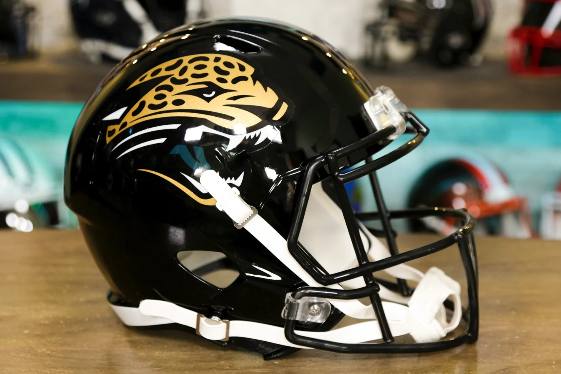 Jacksonville Jaguars Riddell Speed Replica Helmet