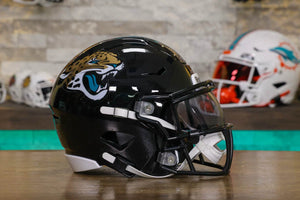 Jacksonville Jaguars Riddell SpeedFlex Mid-Size Helmet – Green