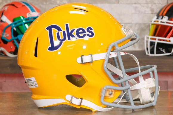 James Madison Dukes Riddell Speed Display Helmet- Dukes – Green ...