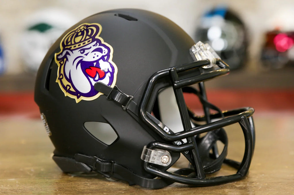 blm football helmets James Madison Dukes Riddell Speed Mini Helmet – Green Gridiron, Inc